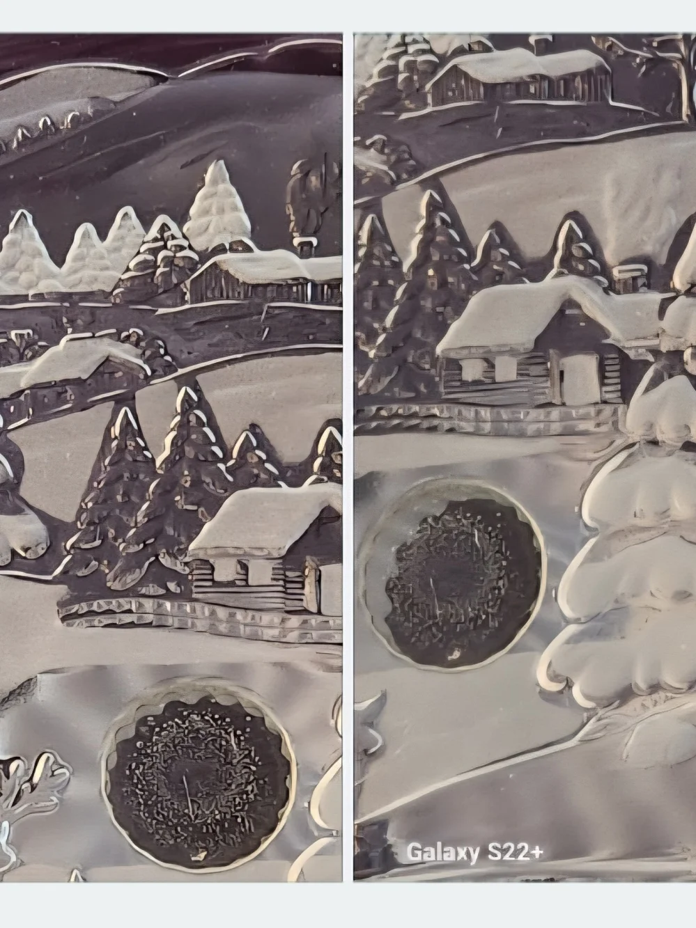 Mikasa Winter Dreams Bon Bon Plate. Vintage, produced from 2001 to 2006